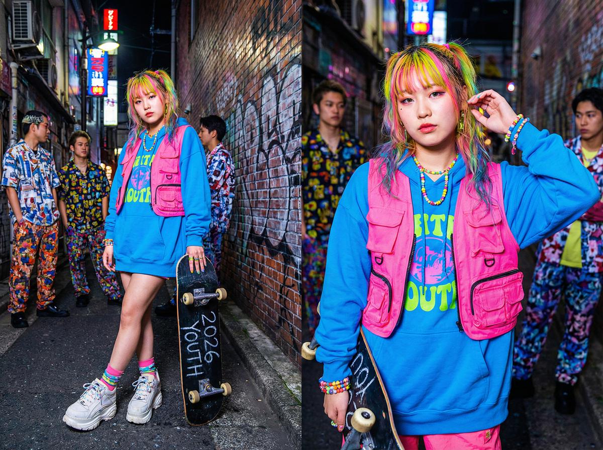 蘑菇视频年轻话题营-潮流穿搭话题视频演示